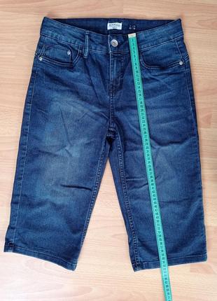 Удлиненные джинсовые шорты, бермуды3 фото