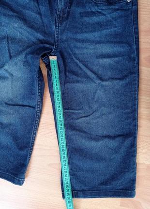 Удлиненные джинсовые шорты, бермуды4 фото