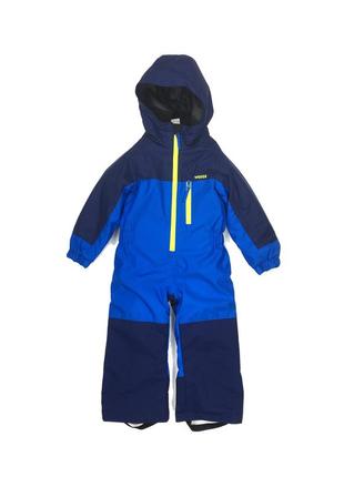 Дитячий теплий лижний костюм комбінезон decathlon wedze 100 warm blue - 3y - 91-97cm6 фото