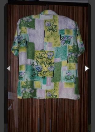 Рубашка блузка натуральный шёлк