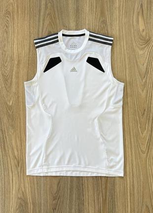 Мужская быстросохнущая спортивная майка adidas1 фото