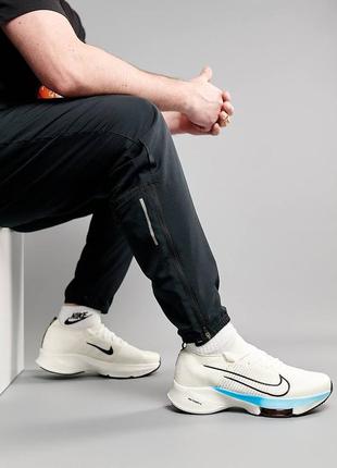 Чоловічі кросівки найк літні nike zoom tempo next white, мужские белые летние кроссовки найк зум