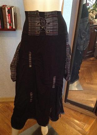 Натуральная, оригинальна итальянская юбка бренда bisa, р. 50-58