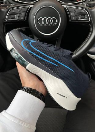 Nike zoom tempo next dark blue, кроссовки мужские летние найк зум, кроссовки мужские синие6 фото