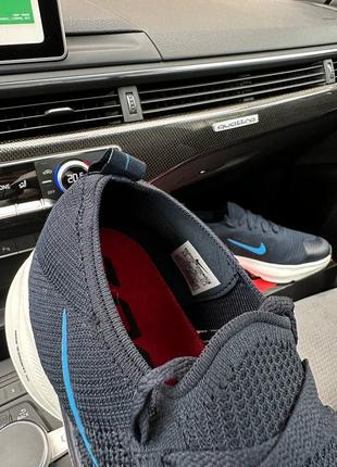Nike zoom tempo next dark blue, кроссовки мужские летние найк зум, кроссовки мужские синие5 фото