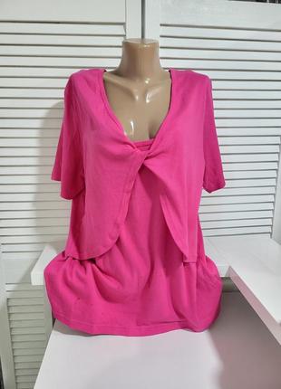 Блуза ,батал .100% котон.нова