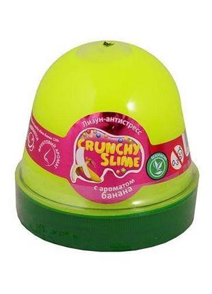 Лізун-антистрес tm mr.boo crunchy slime 80089 банан 120 г