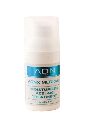 Азелаиново-миндалевый крем для лица с акне и комедонами acnx moisture azelaic mandelic adn