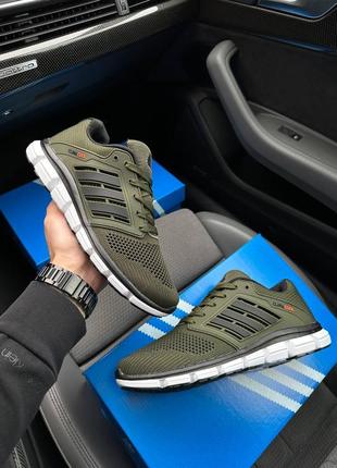 Adidas climacool green white, кросівки чоловічі адідас хакі, мужские кроссовки адидас летние