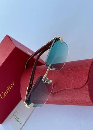 Брендовые очки в стиле cartier ♥️1 фото