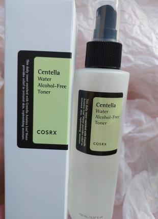 Безалкогольный тонер с центеллой для проблемной кожи
cosrx centella water alcohol-free toner