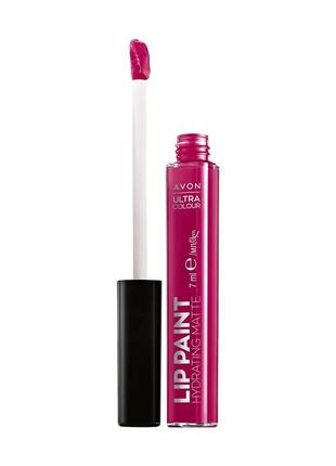 Губна помада з матовим ефектом lip paint hydrating matte (rose touch / дотик троянди) (12.2022)