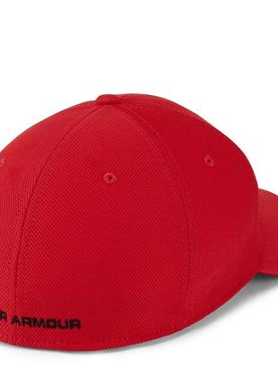 Under armour blitzing 3.0 cap 1305036 600 кепка блайзер бейсболка оригинал унисекс красная3 фото