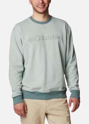 Мужская футболка columbia lodge columbia sportswear french terry ii с круглым вырезом