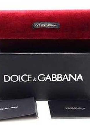Брендовый футляр для очков dolce gabbana