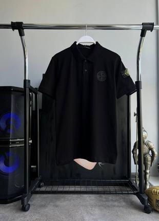 Шикарне поло stone island // футболка стон айленд