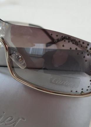 Очки женские темные cartier солнцезащитные. очки бренд3 фото