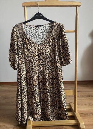 Леопардове плаття f&f xl