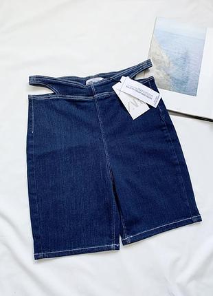 Шорти, велосипедки, джинсові, сині, зара, zara