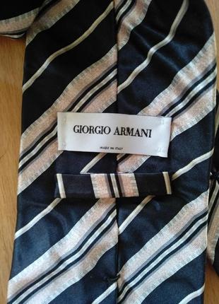 Галстук giorgio armani5 фото