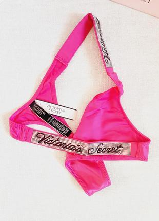 Трусики с камушками victoria's secret стринги victoria’s secret