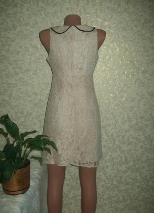 Акция !!! .гипюровое  платье newlook размер 87 фото