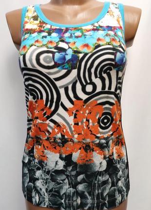 Яркий топ майка marc cain /7338/