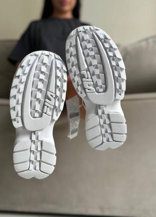 Женские сандалии fila disruptor 2 sandal white / smb9 фото