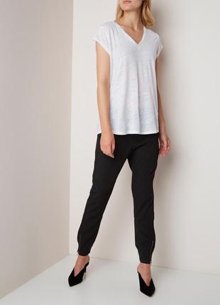 Inwear caurals top pink льняная футболка топ в стиле оверсайз /7716/