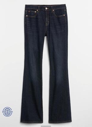 Джинсы gap новые bootcut( расклешенные, клеш, штроки джинсы)5 фото