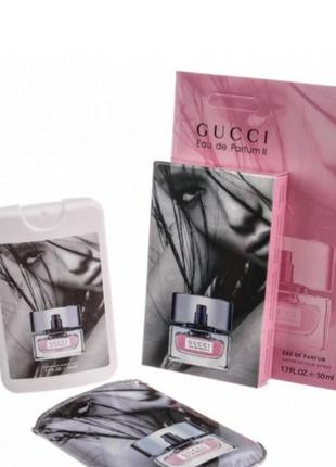 Духи (мини-парфюм) gucci eau de parfume-2 50 мл в стильном чехле с фотопечаткой