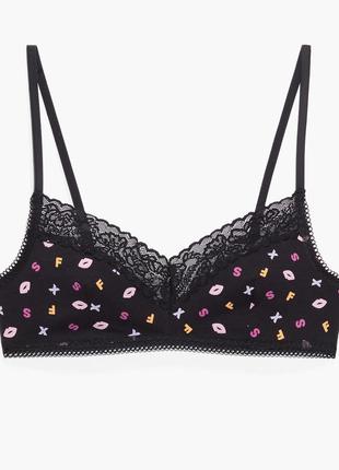 Черный натуральный браллет savage &amp; fenty by rihana