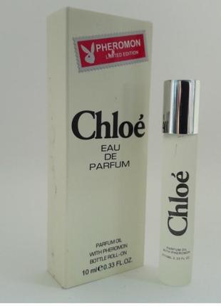 Парфюмерное масло с ферромонами chloe eau de parfum, 10 мл. без спирта