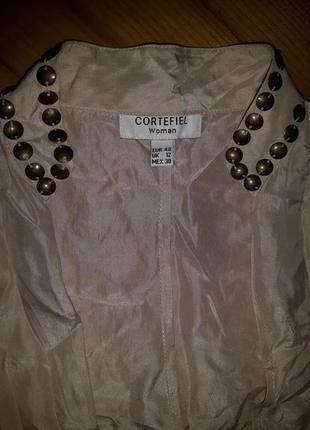 Тончайшая шелковая блуза с запахом от cortefiel! p.-403 фото
