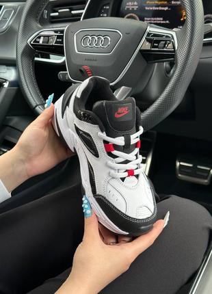 Жіночі кросівки nike m2k tekno  black white2 фото