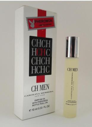 Парфумерна олія з феромонами carolina herrera ch men, 10 мл. без спирту