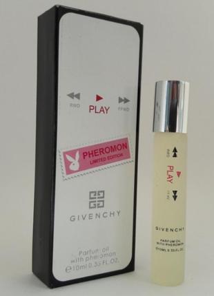 Парфюмерное масло с ферромонами givenchy play men, 10 мл без спирта