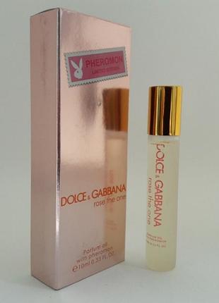 Парфюмерное масло с ферромонов dolce & gabbana rose the one, 10 мл. без спирта
