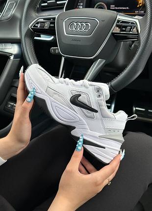 Жіночі кросівки nike m2k tekno white black essential