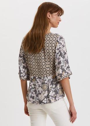 Odd molly блуза цветочная из вискозы летняя свободный крой2 фото