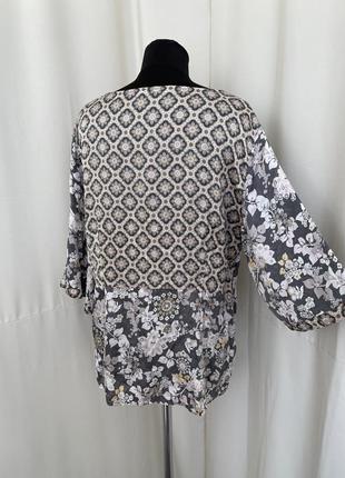 Odd molly блуза цветочная из вискозы летняя свободный крой4 фото