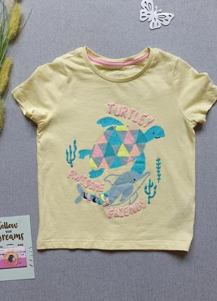 Детская футболка 3-4 года для девочки