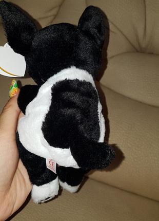 Ty beanie babies очисник пес, собака бостон-тер'єр tink 22 см5 фото
