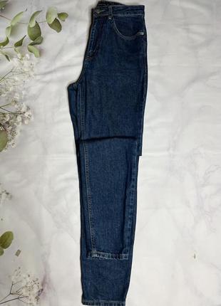 Синие джинсы мом размер 276 фото