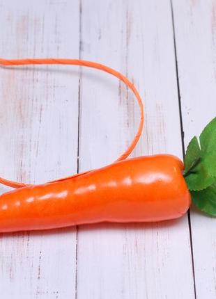 Обруч ободок морковь на праздник осени1 фото