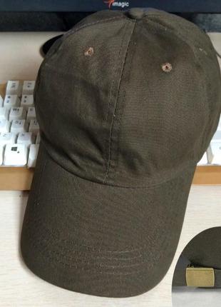 Кепка бейсболка  армейская однотонная хаки
