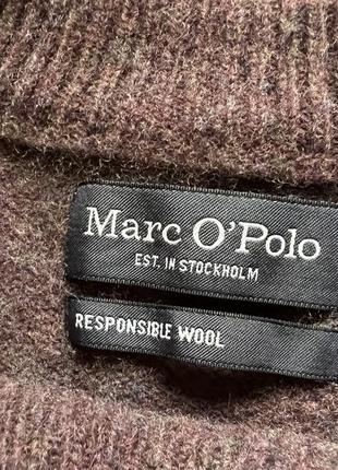 Мужской теплый шерстяной свитер marc o polo5 фото