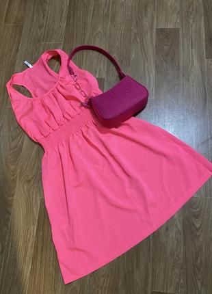 Платье розовое terranova5 фото