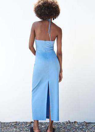 Сукня сарафан zara віскоза 5