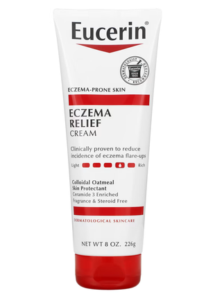 Eucerin, eucerin, eczema relief, засіб для лікування екземи в період загострень, 226 г